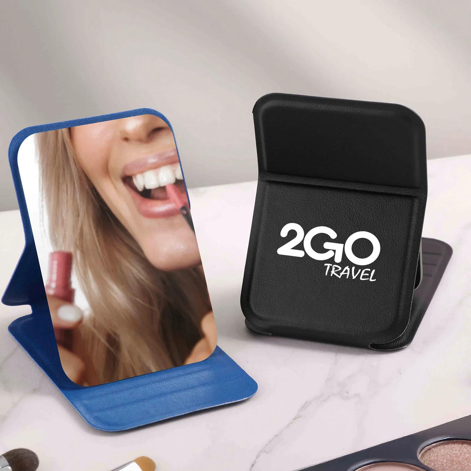 Folding Mirror Stand Adjustable Angle - 2.75 x 4.25 in