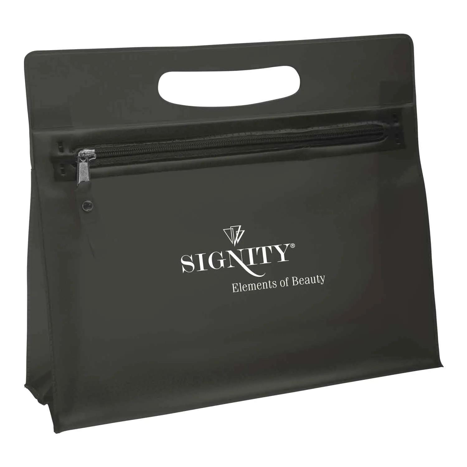 Vanity Bag Clear PVC Sandblasted - 9.5 x 8.1 in - product view 14