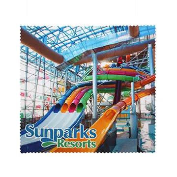 Microfiber Cleaning Cloth Sublimated - 6 x 6 in - product view 3