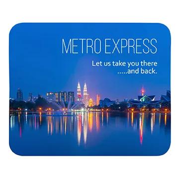 Mouse Pad Sublimated Rubber Backing - 8.75 x 7.5 in - product view 3