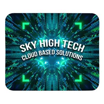 Mouse Pad Sublimated Rubber Backing - 8.75 x 7.5 in - product view 6