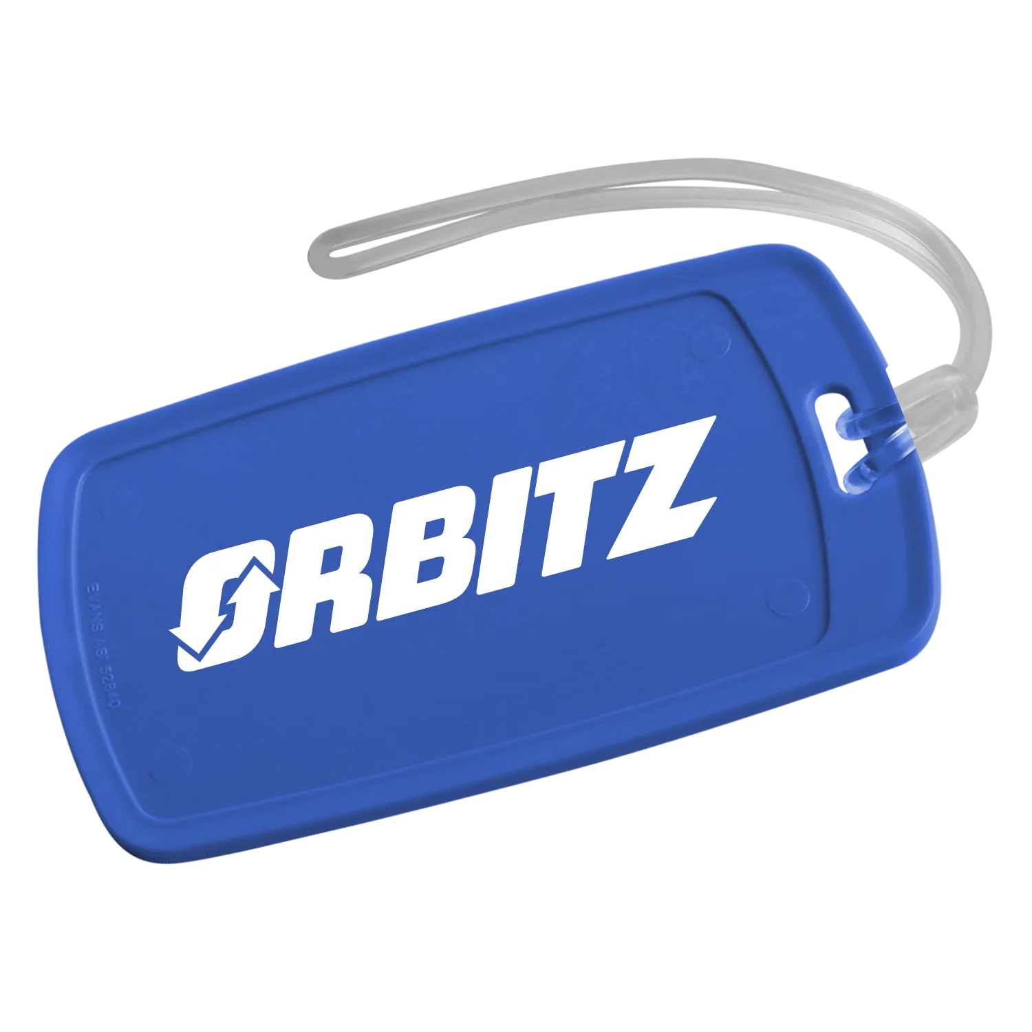 Luggage Tag Rectangular with Write-On Surface - 4.75 x 2.75 in - product view 6