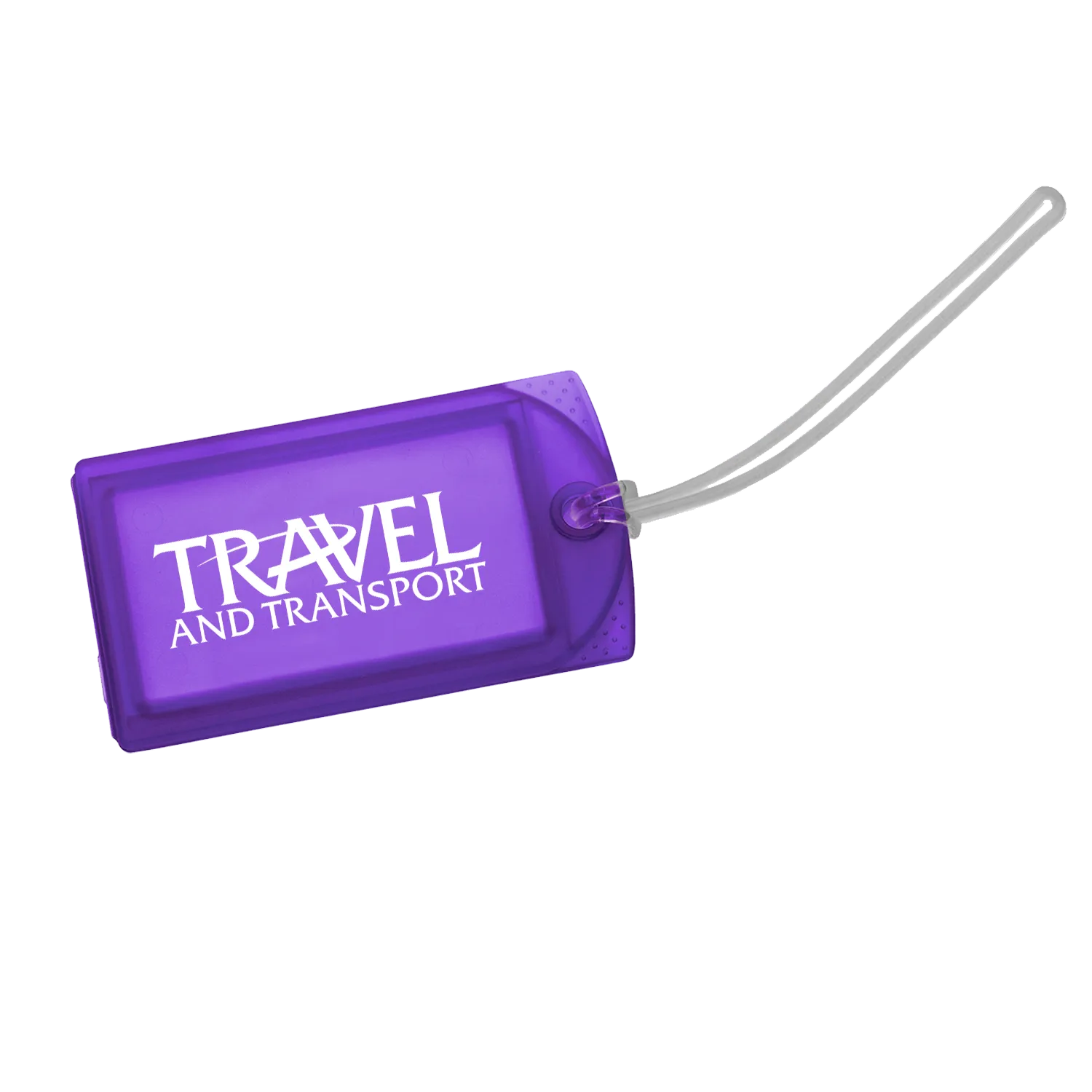 Luggage Tag with Business Card Holder - 4.38 x 2.38 in - product view 6