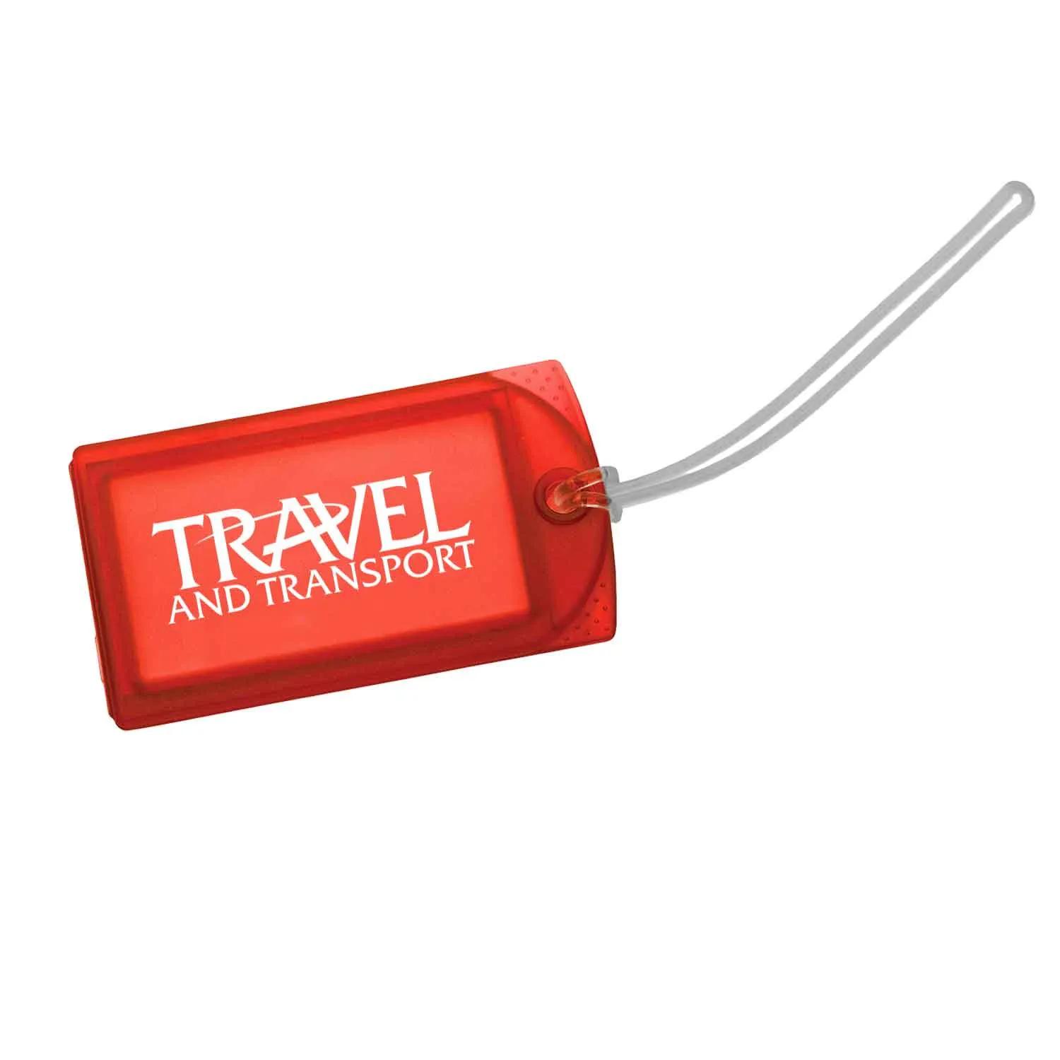 Luggage Tag with Business Card Holder - 4.38 x 2.38 in - product view 9