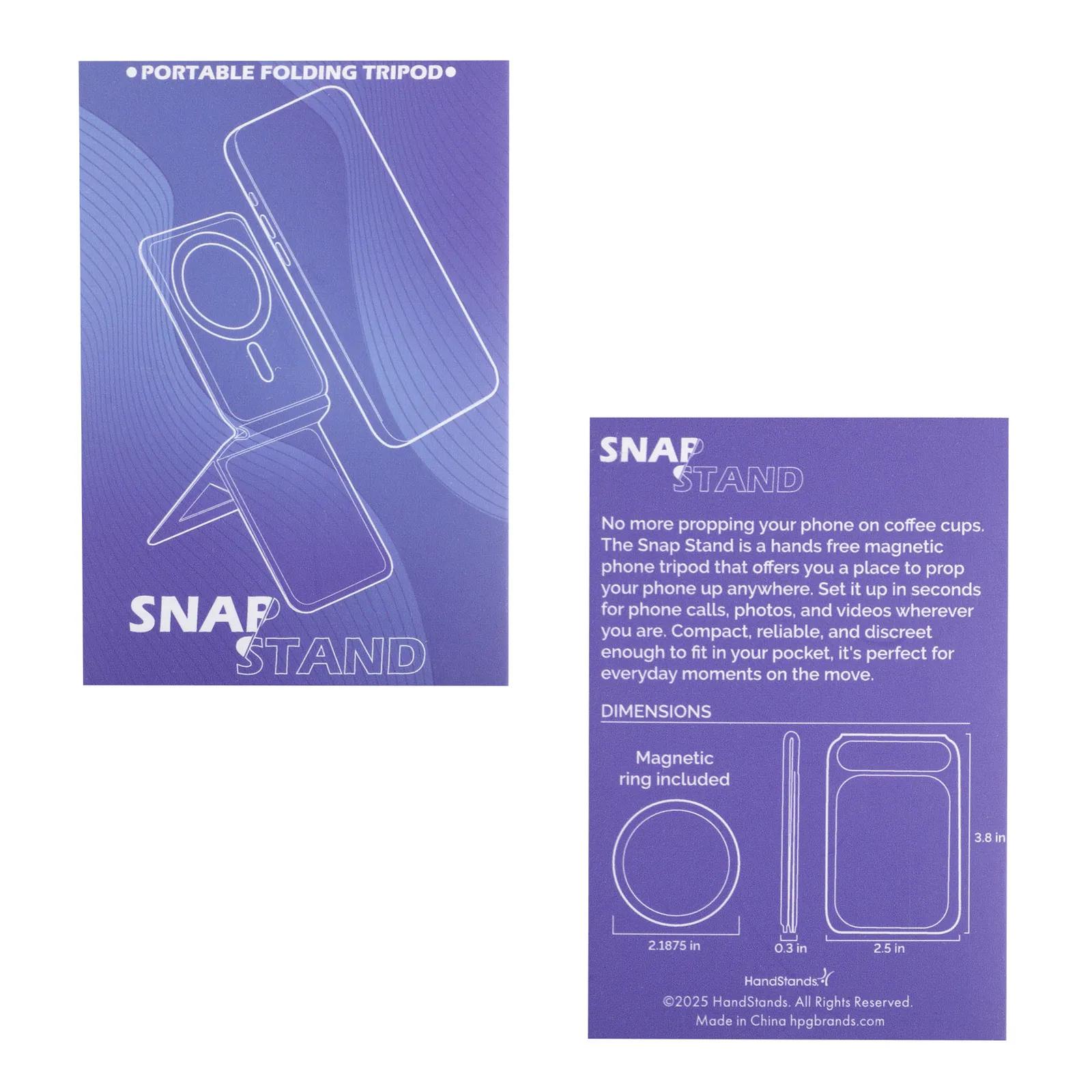 Handstands Phone Tripod Magnetic Foldable Stand - product view 7