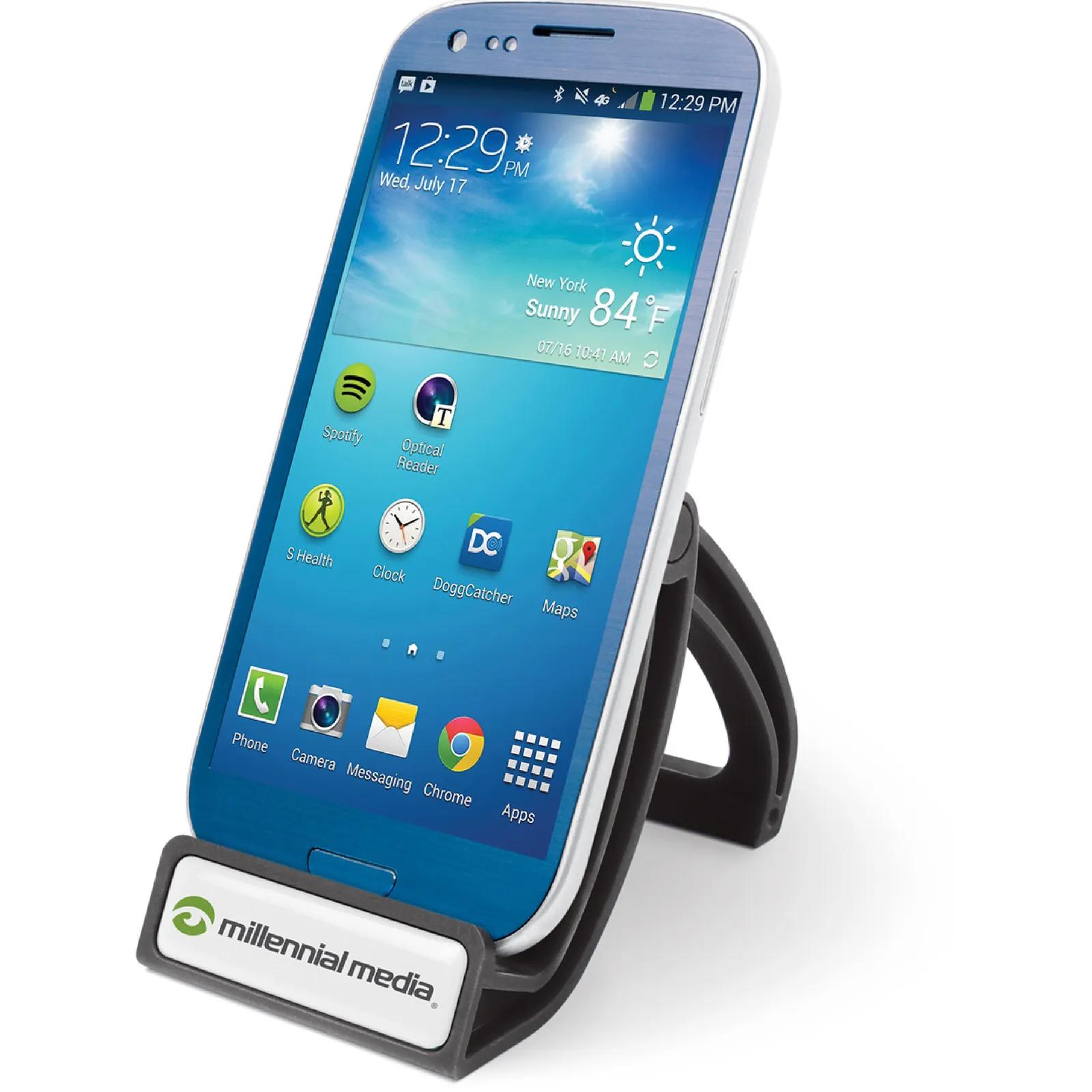 Phone Stand Collapsible Universal with Rubber Feet - product view 2