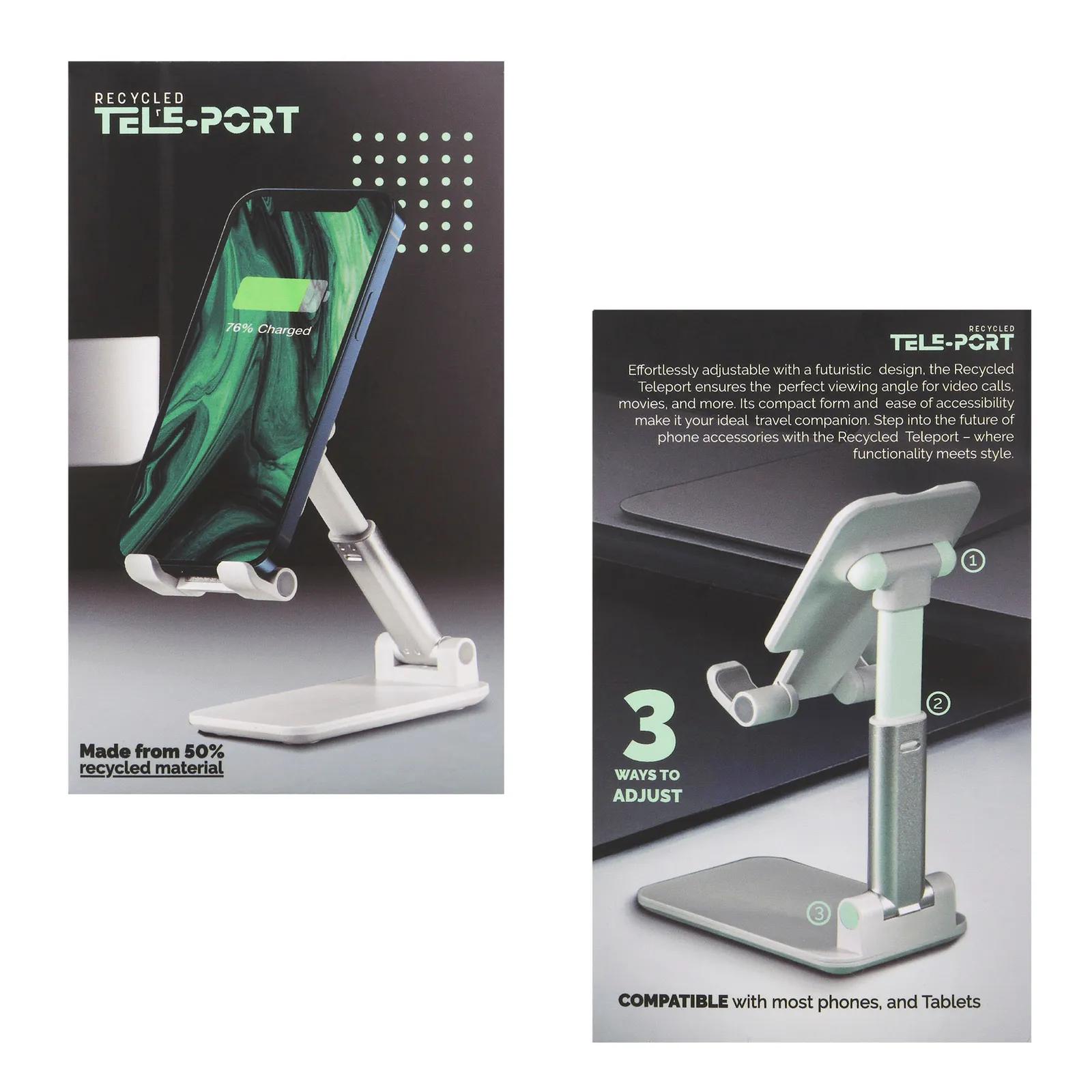 Phone Stand Telescoping Adjustable Height - 12 x 4 in - product view 5