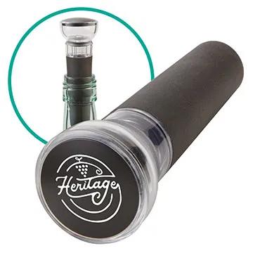 Wine Stopper Air Pump Vacuum Seal - 3.5 x 1.25 in