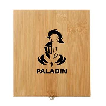 Wine Tool Set Bamboo 4-Piece with Clasp Box - product view 2