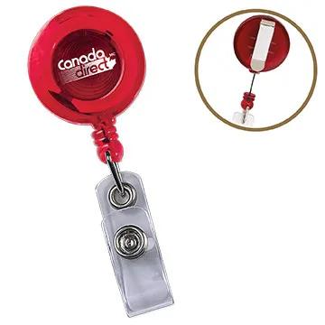 Badge Reel Retractable Round with Snap Lock - 30 in - product view 5