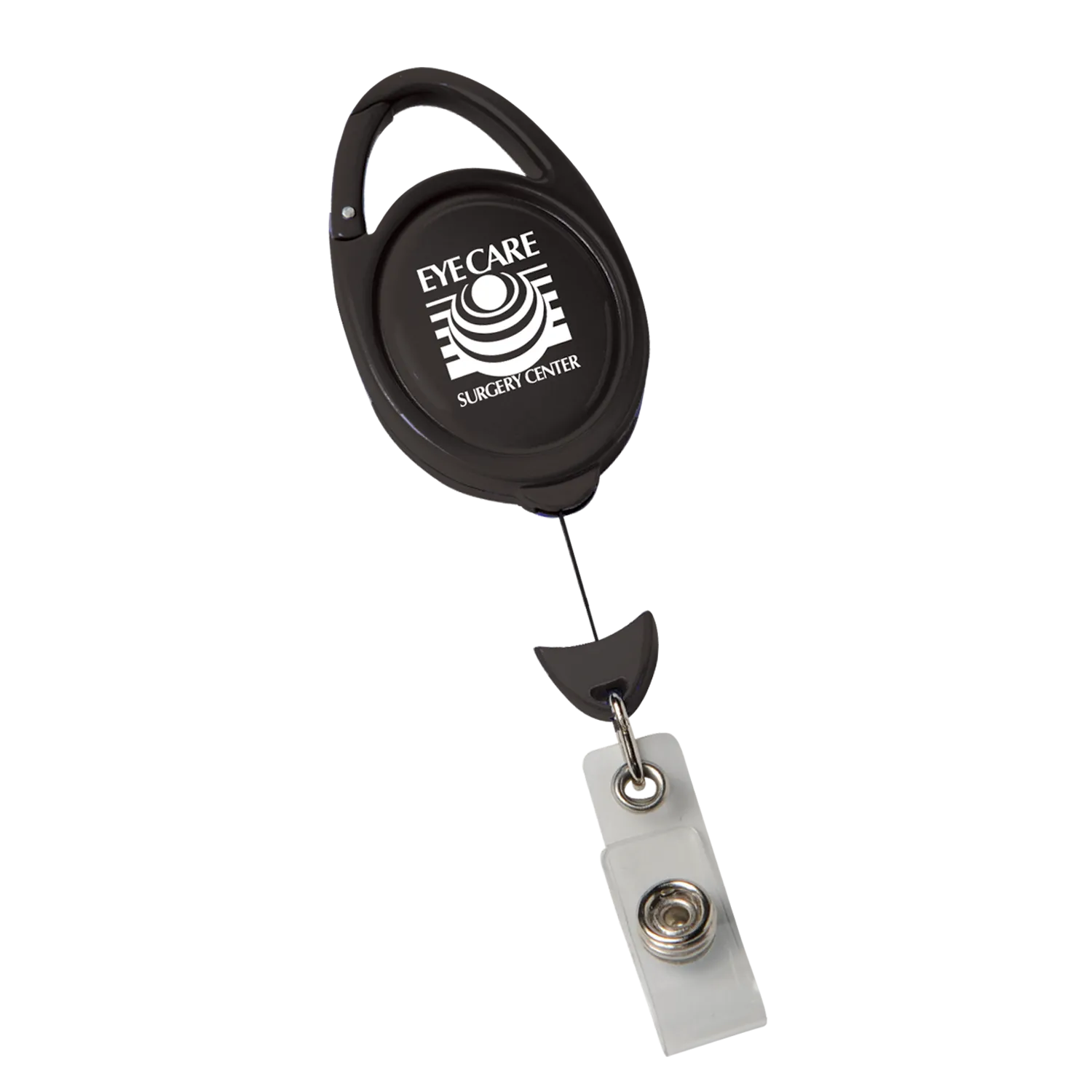 Badge Reel Clip-On with Carabiner and Snap Lock - 30 in - product view 5