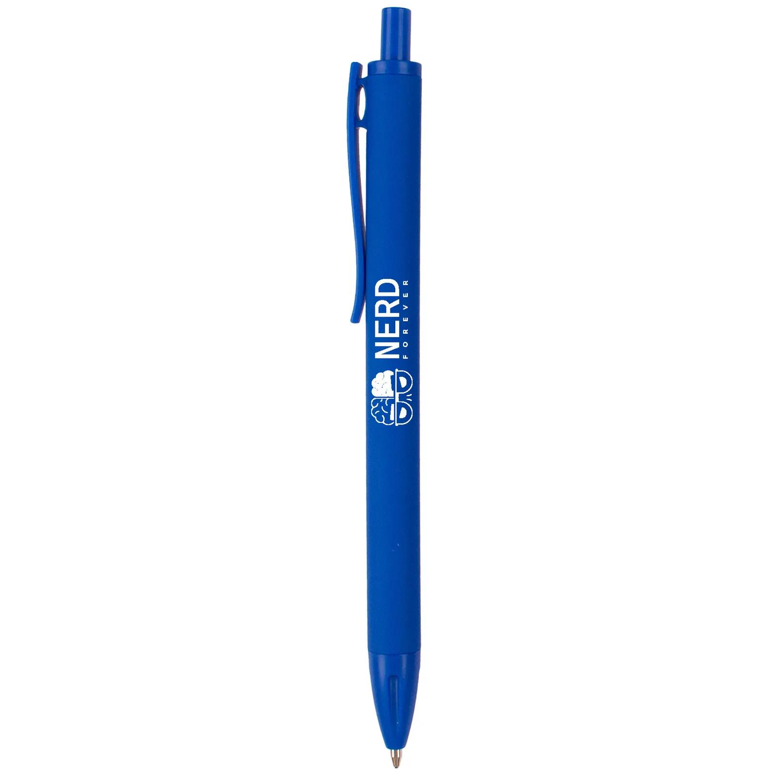 Pen Recycled Plastic Soft-Touch with Large Imprint Area - product view 7