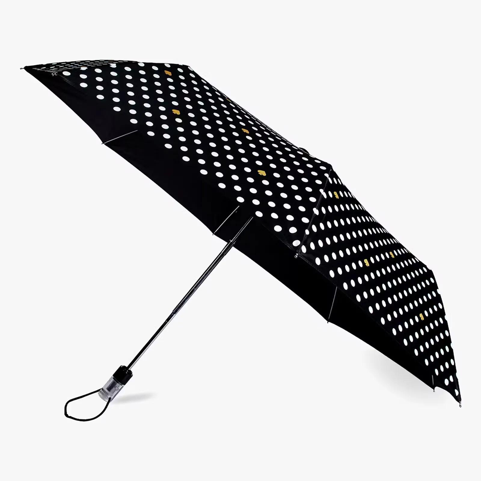 kate spade new york Travel Umbrella Polka Dot Nylon
