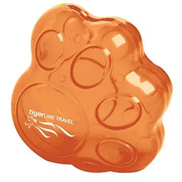 Paw Bank Shaped Money Slot Twist Plug - 4.9 x 4.9 x 2.6 in - product view 2