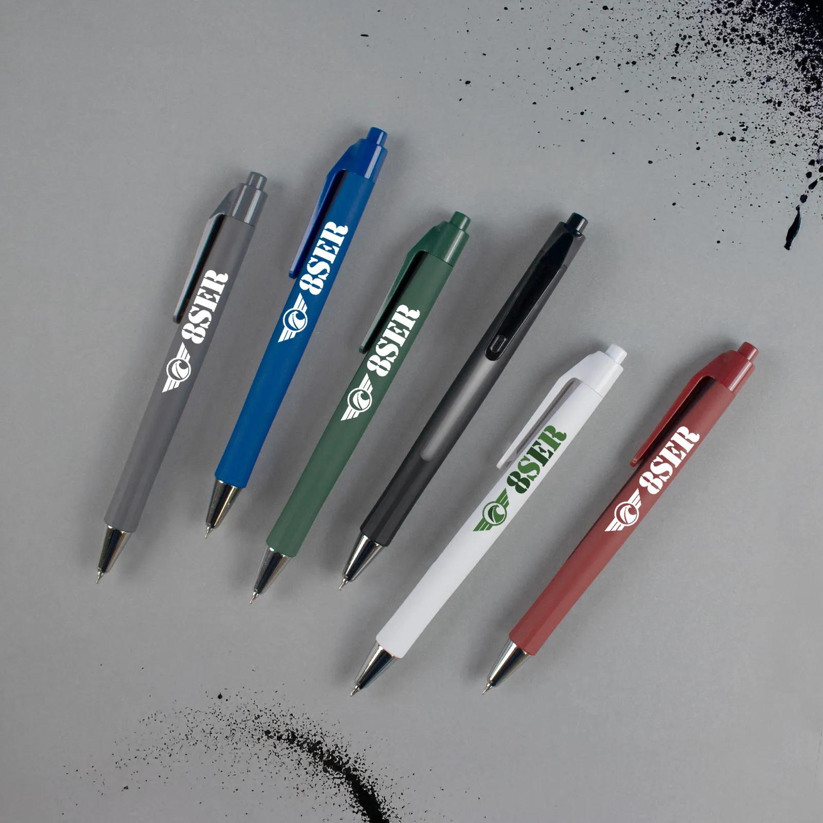 Gel Pen with Soft Touch Grip Dual Finish - 5.7 in - product view 2