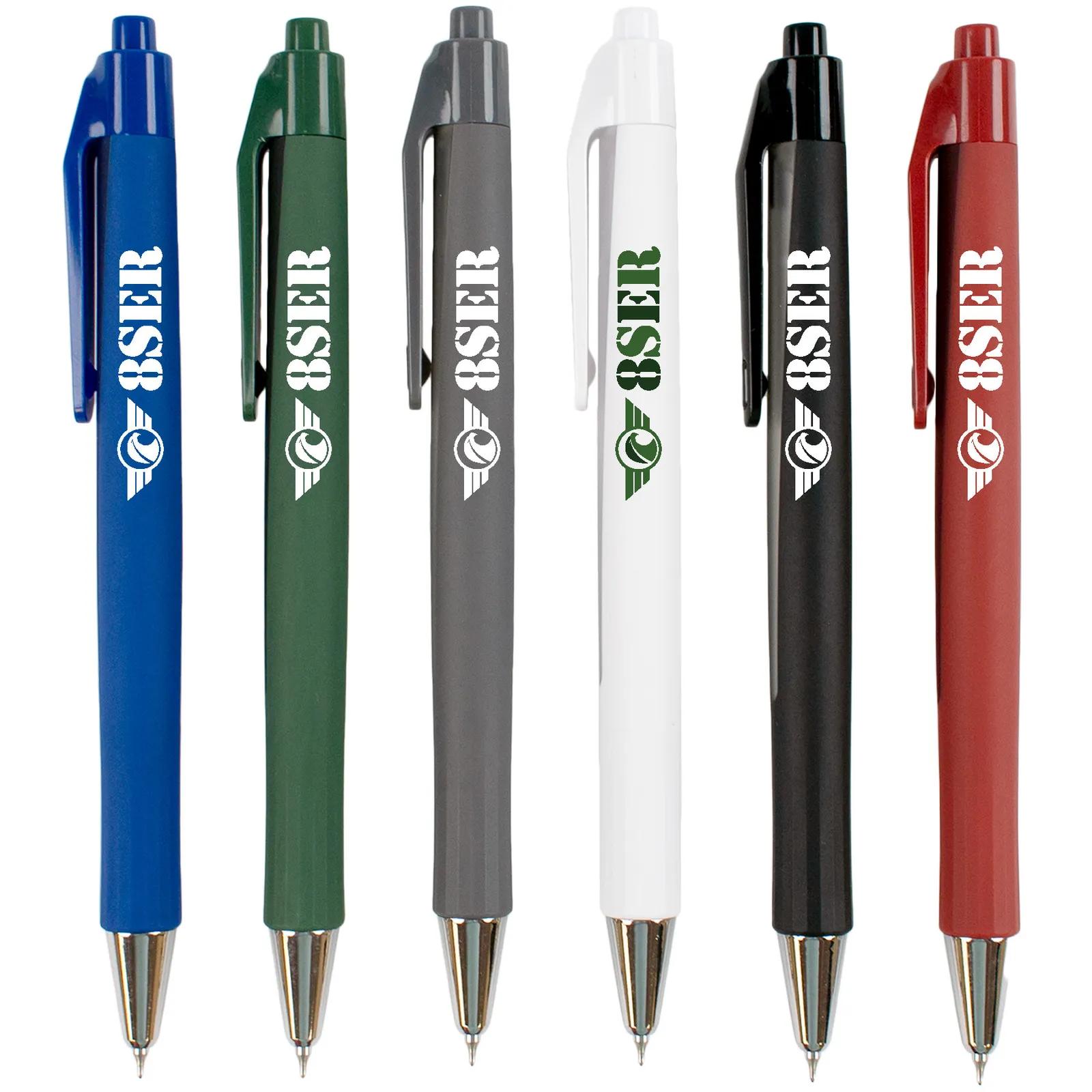 Gel Pen with Soft Touch Grip Dual Finish - 5.7 in - product view 3
