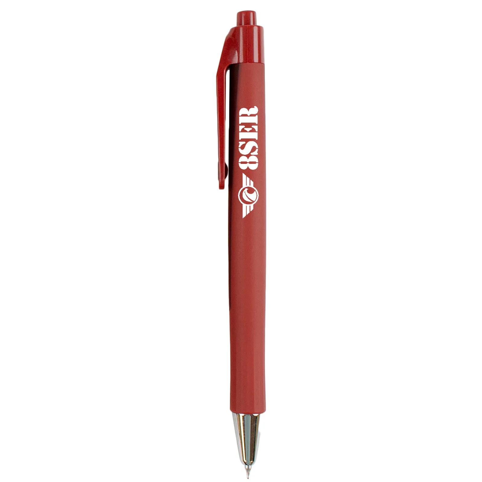 Gel Pen with Soft Touch Grip Dual Finish - 5.7 in - product view 4