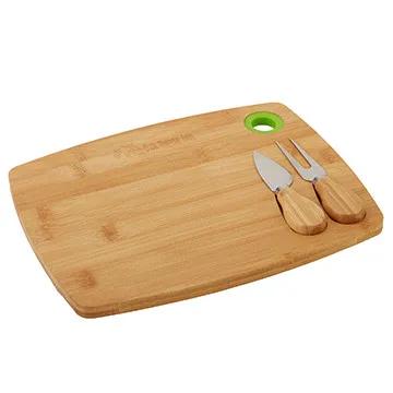 Bamboo Cheese Board Set with Magnetic Tools - 3 Piece - product view 3
