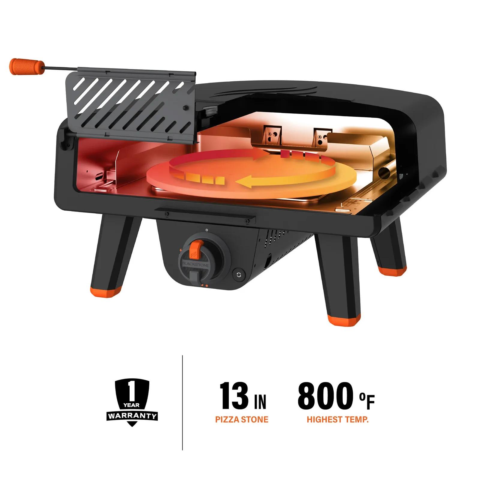 BLACKSTONE Leggero Pro Pizza Oven with Rotating Stone - 13 in - product view 3