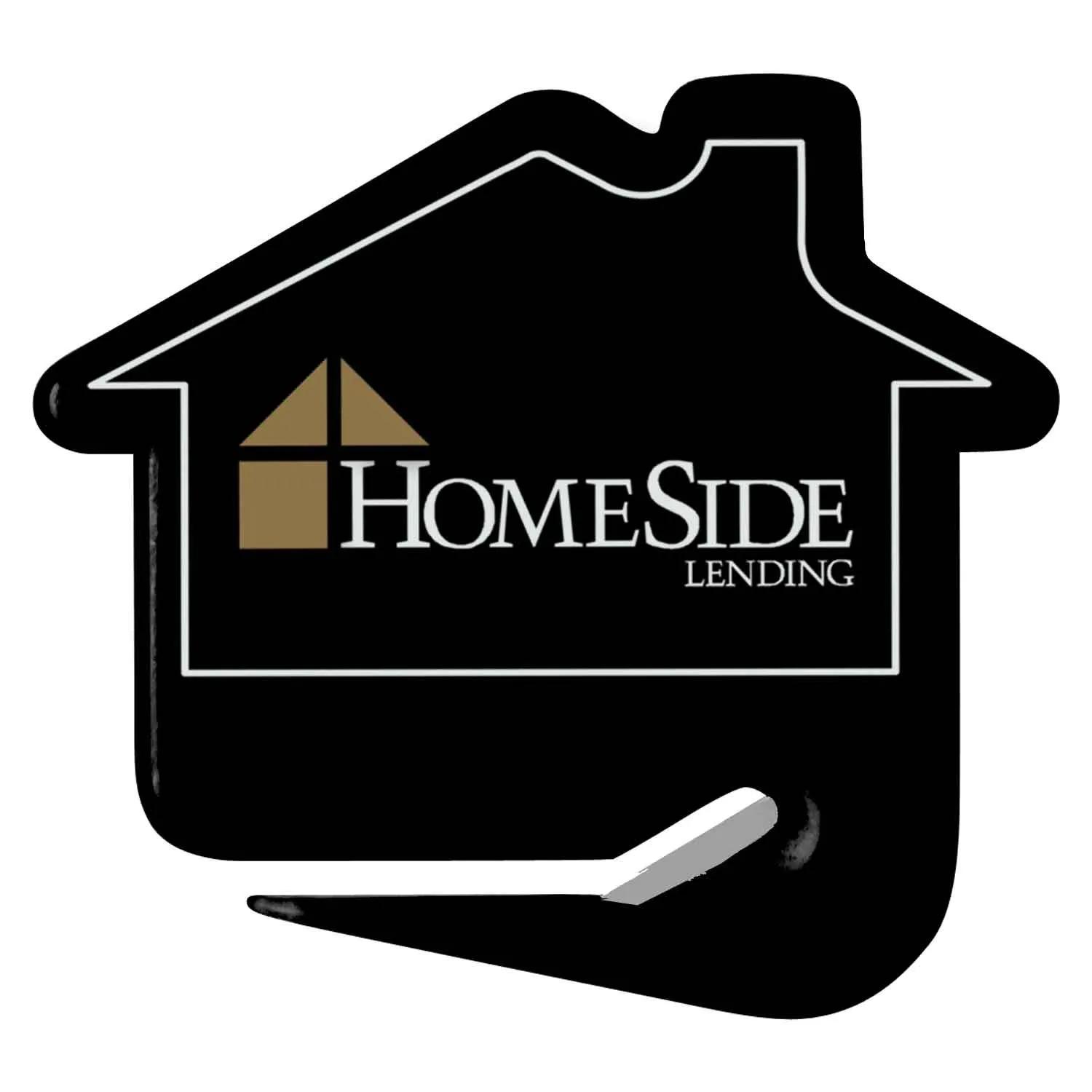 House-Shaped Letter Opener with Steel Blade - 2.8 x 2.7 in - product view 4