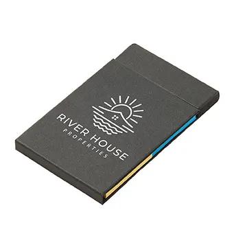 Sticky Note Pad with Phone Holder and Flag Tabs - 3 x 5 in