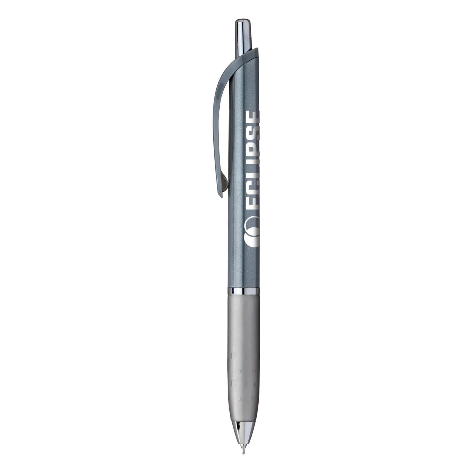 Barista Gel Pen with Jumbo Grip and Chrome Accents - product view 5