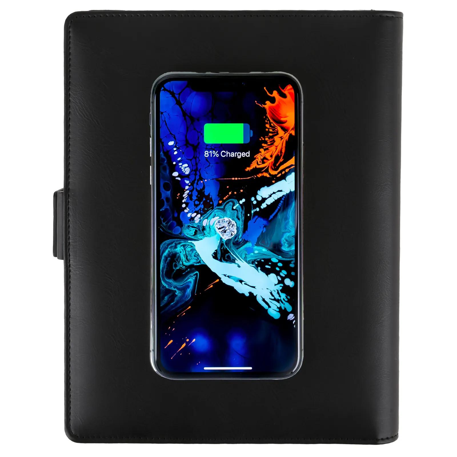 Portfolio with Wireless Charging and Phone Stand - product view 7