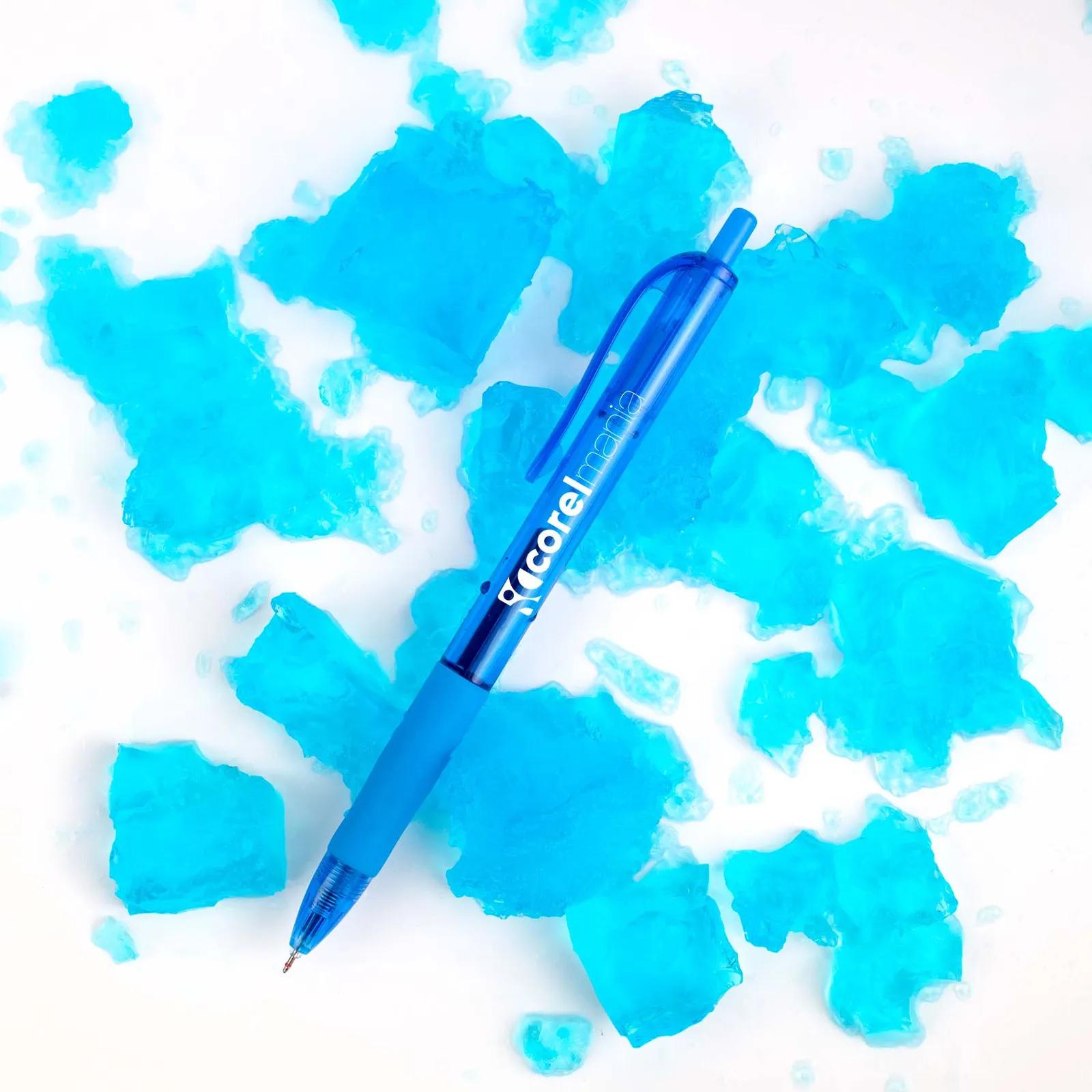 Gel Pen Fine Point with Translucent Barrel - product view 2