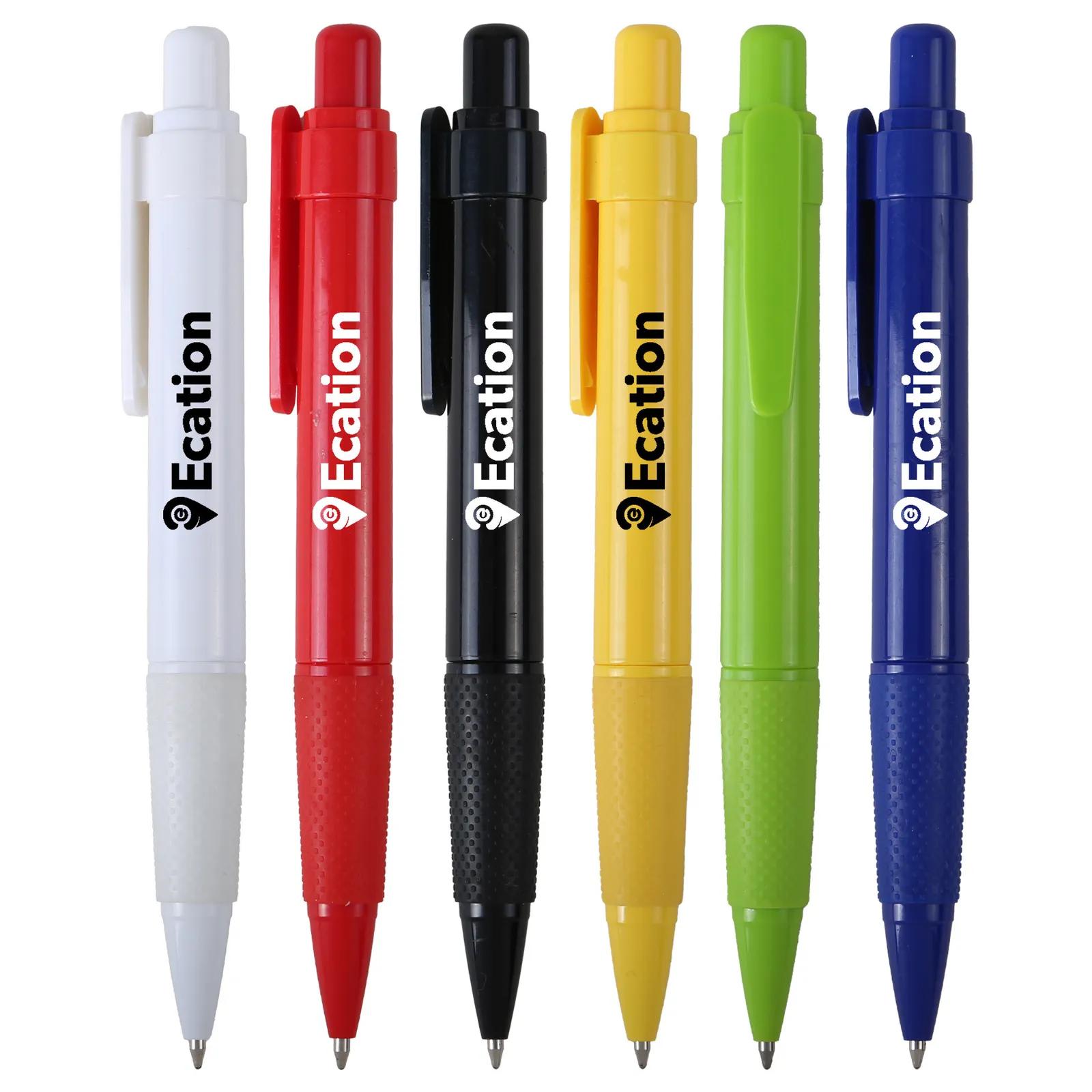 Pen Jumbo Barrel with Silicon Grip Vivid Colors - product view 2