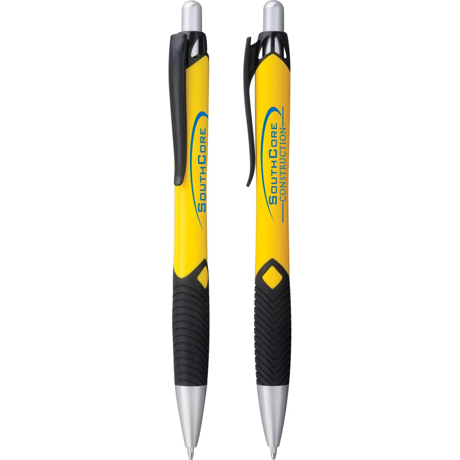 Pen Ergonomic Shape with Textured Rubber Grip - product view 2