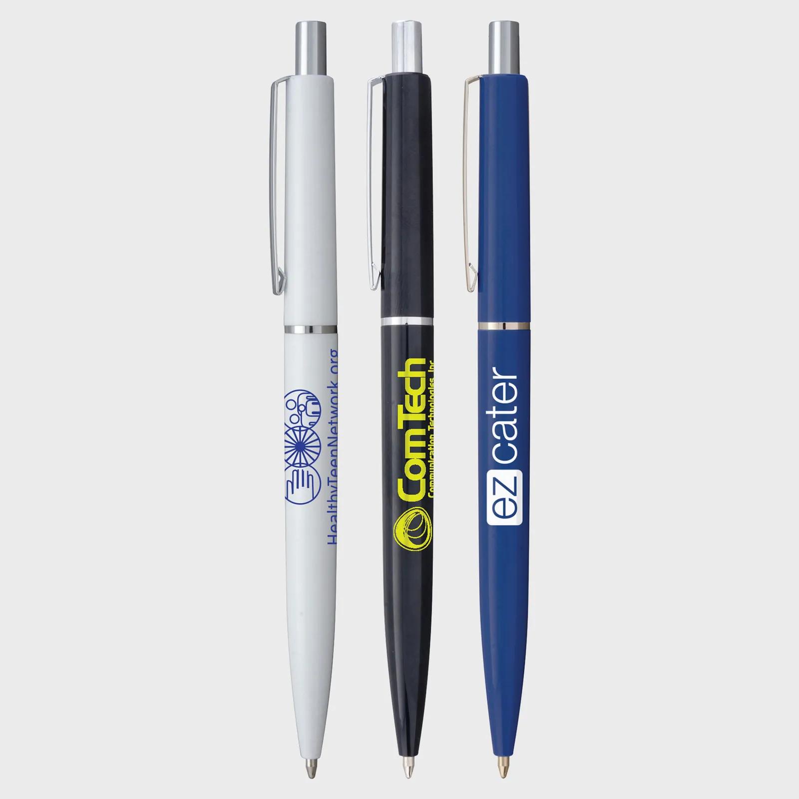 Pen Retro Barrel Style with Silver Accents