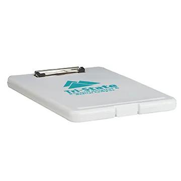 Storage Clipboard with Secure Cover Metal Clip - 9 x 12 in - product view 3