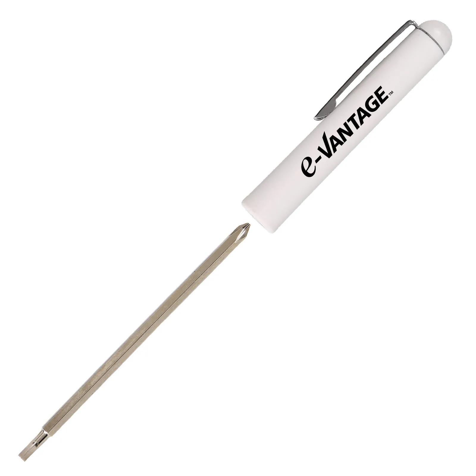 Screwdriver Dual Pocket Reversible Blade with Clip - 6 in - product view 4