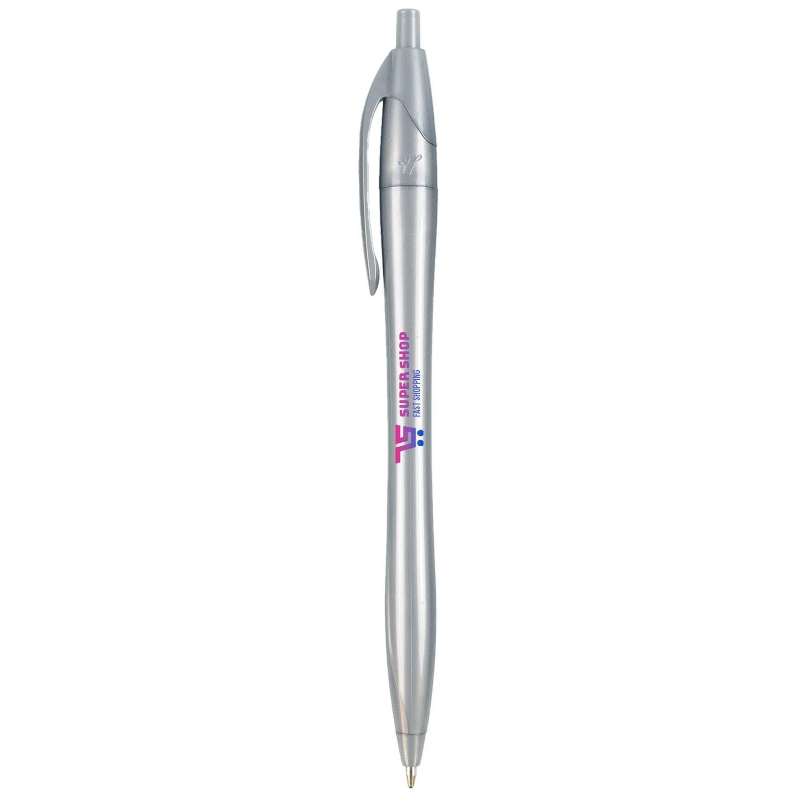Pen Recycled ABS Corporate Glossy Barrel - 5.75 in - product view 3