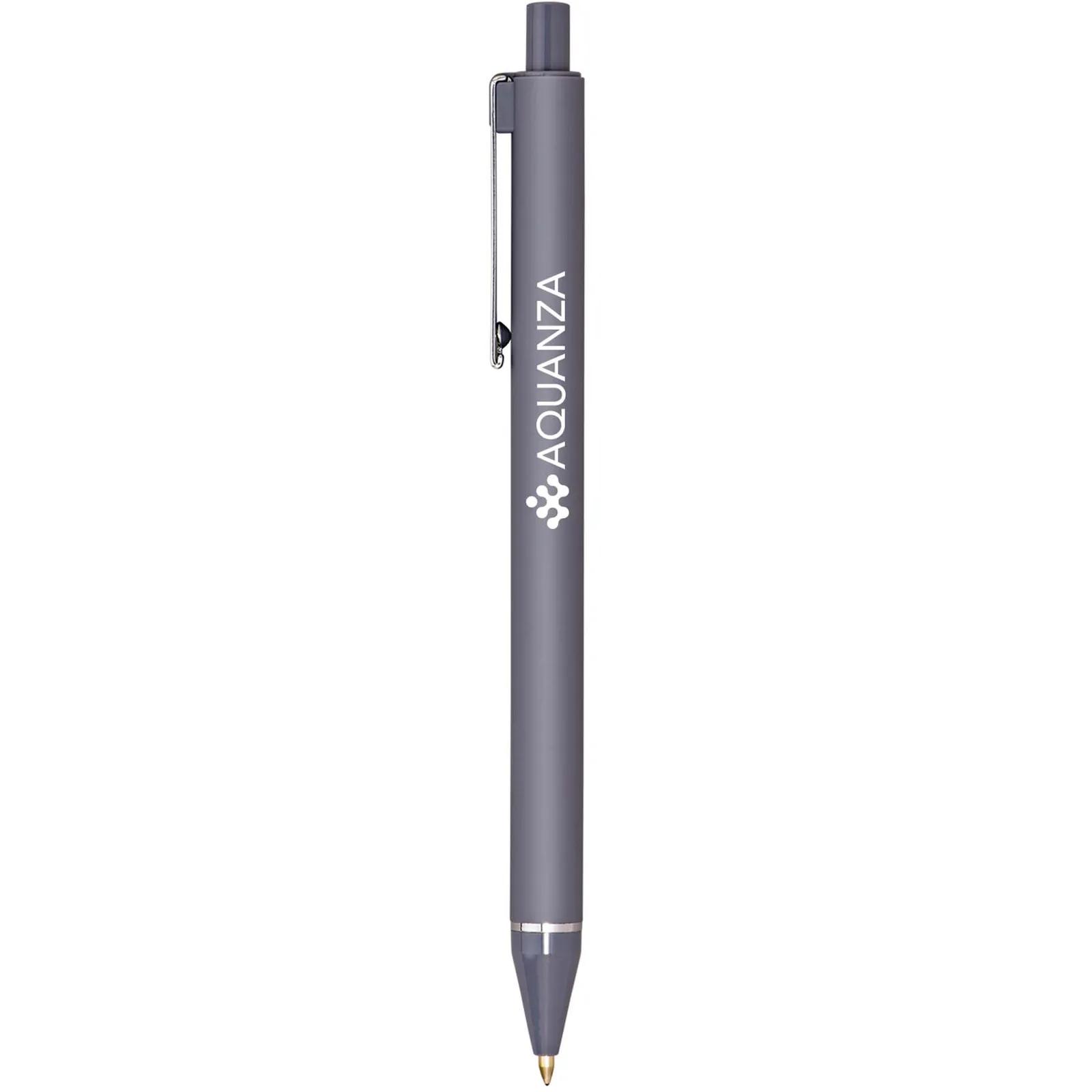 Pen Soft-Touch Rubberized Chrome Accents - 5.75 in - product view 5