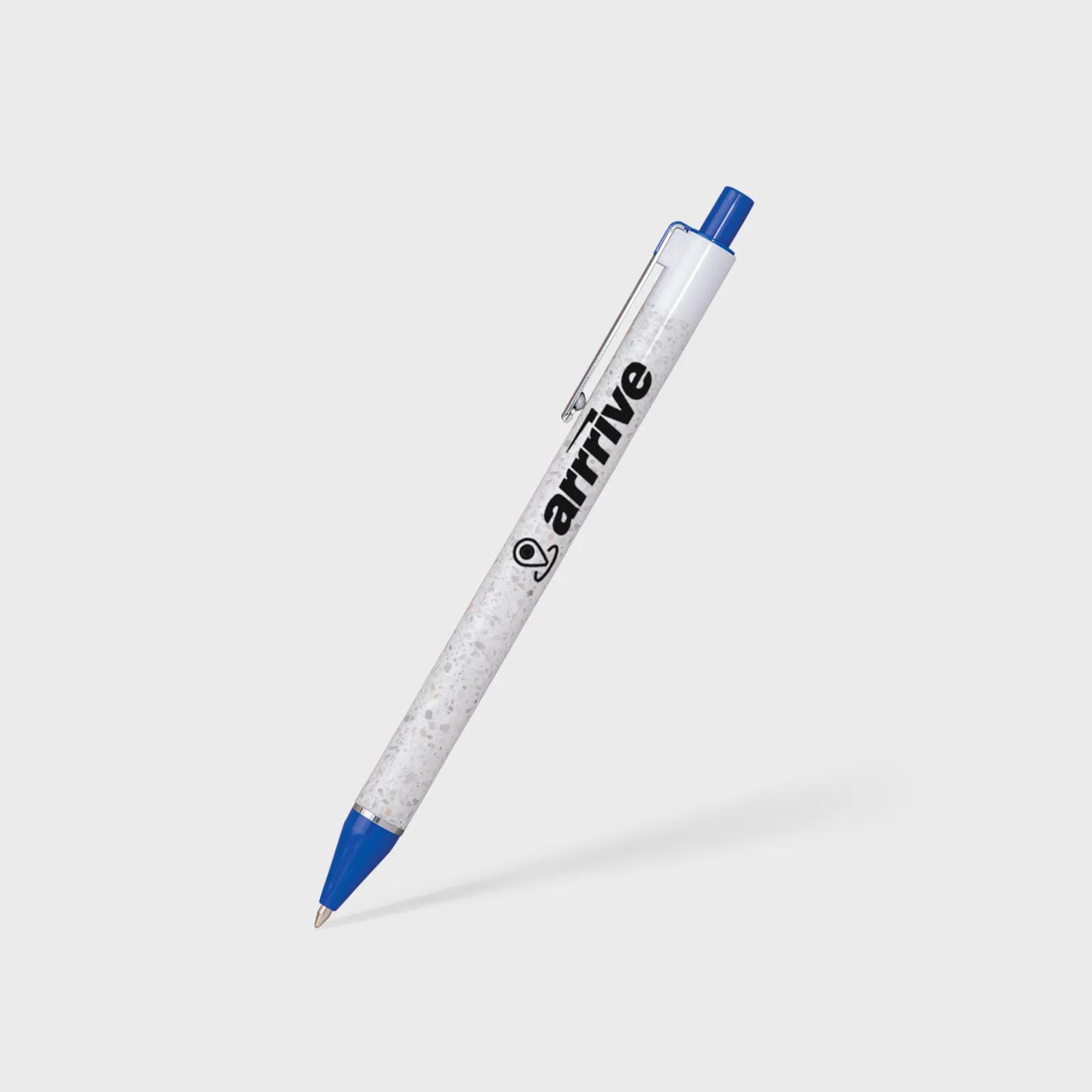 Pen Terrazzo Foil Wrap Chrome Accents - 5.7 in - product view 5