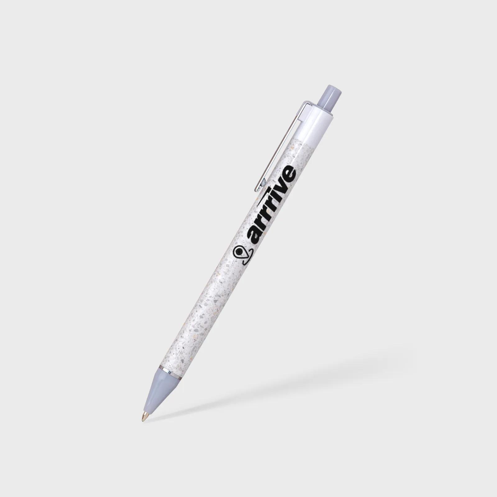 Pen Terrazzo Foil Wrap Chrome Accents - 5.7 in - product view 7