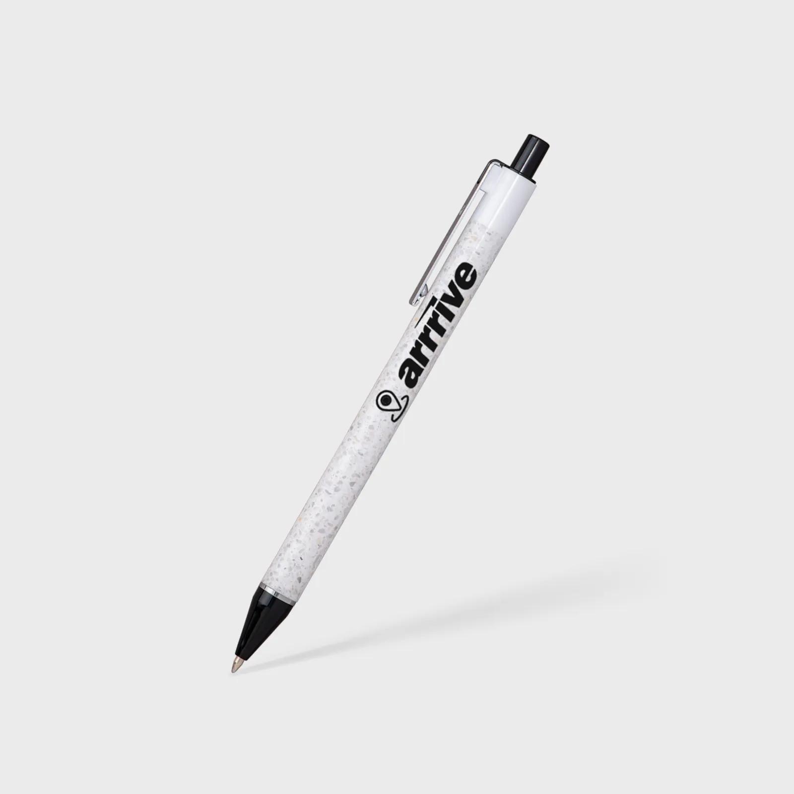 Pen Terrazzo Foil Wrap Chrome Accents - 5.7 in - product view 8