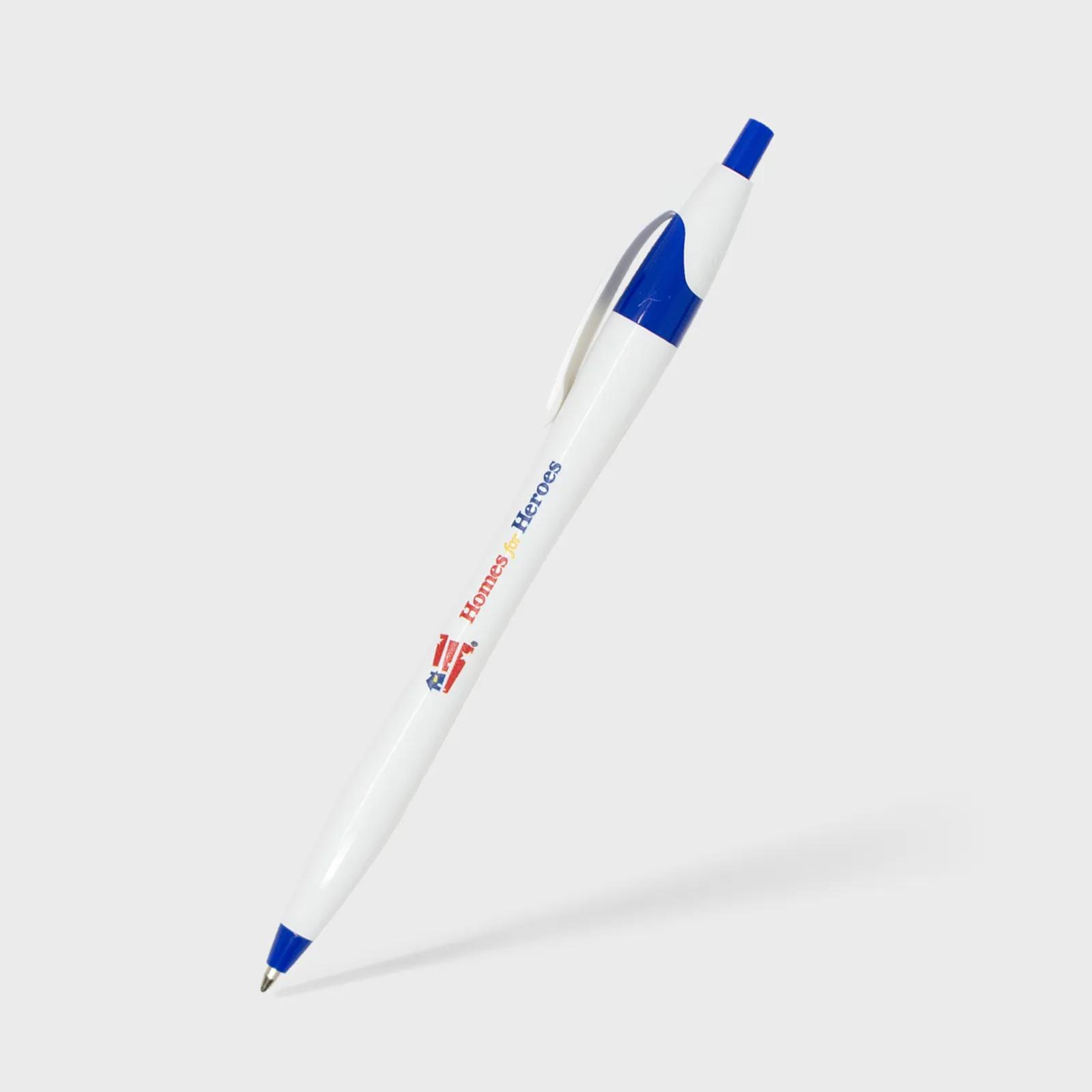 Pen Antimicrobial ABS Classic Blue Ink - 5.75 in - product view 4