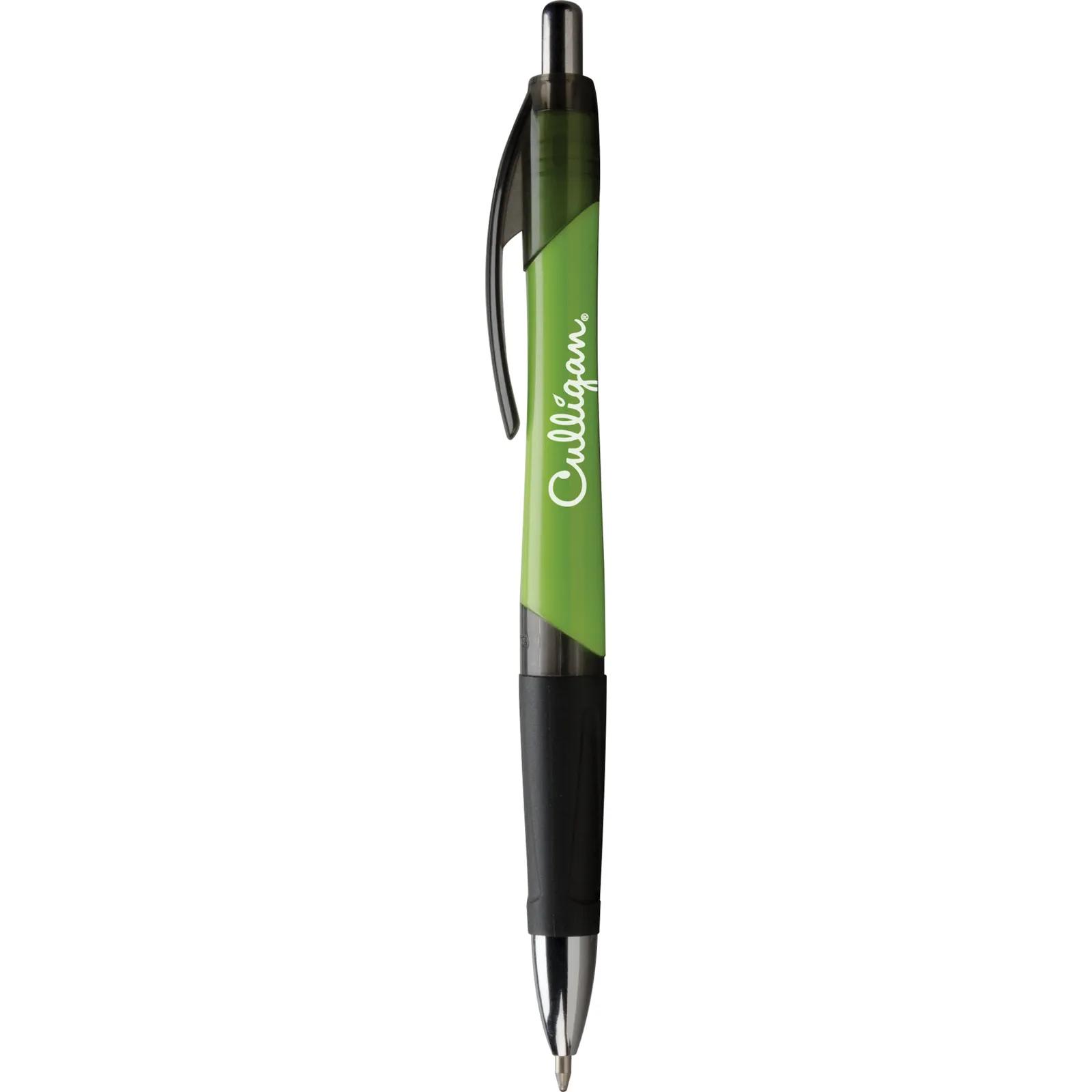 Pen with Ergonomic Grip and Chrome Accents - product view 5