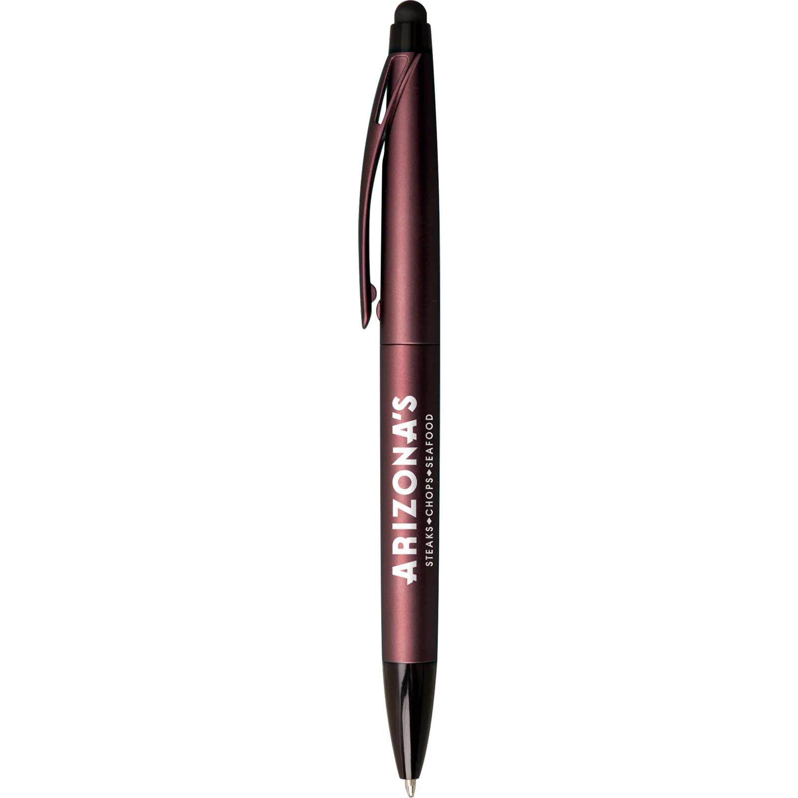 Stylus Pen with Metallic Finish and Twist Action - product view 5