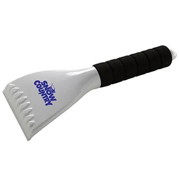 Ice Scraper with Rubber Grip Handle - 10.5 x 4 in