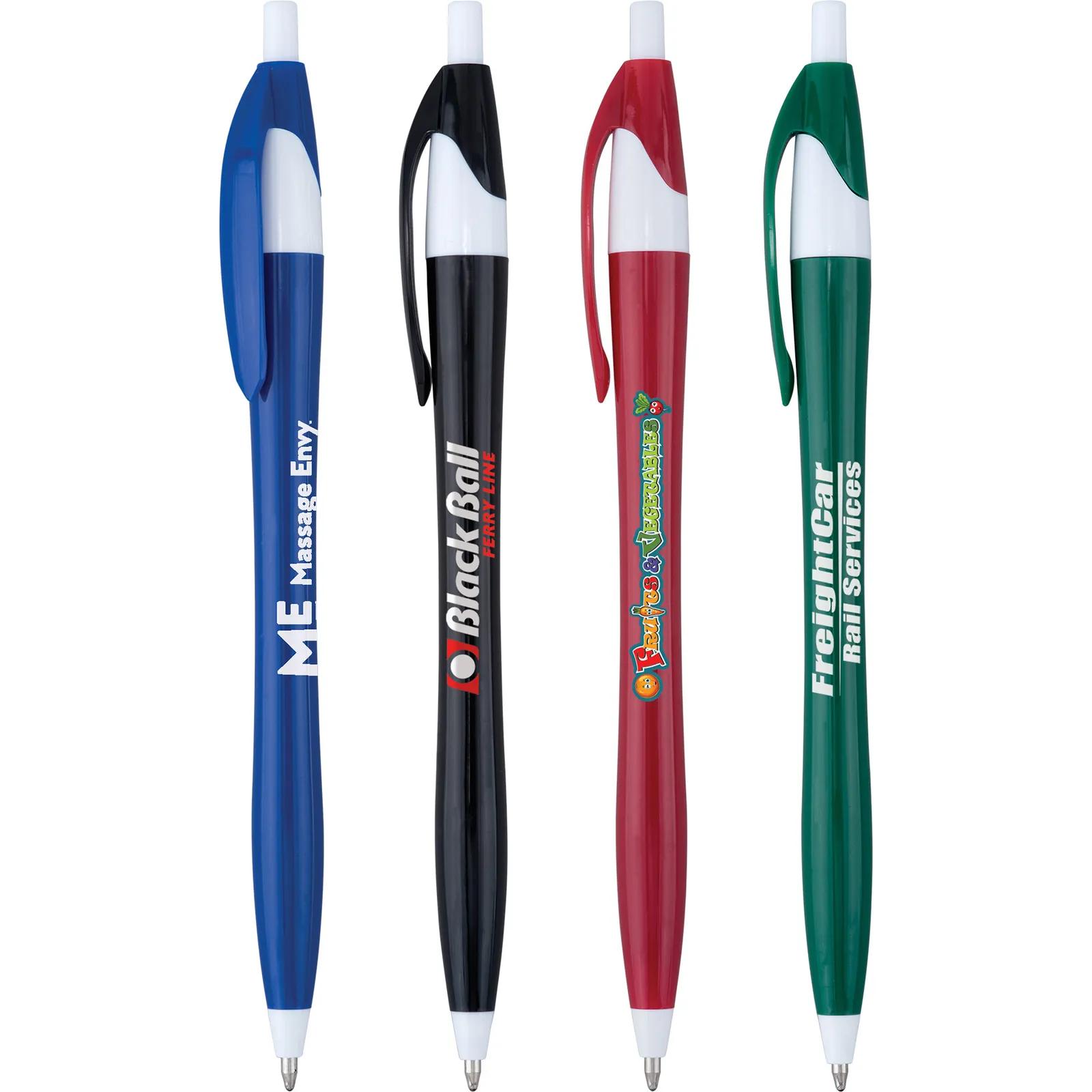 Ballpoint Pen Executive Colors White Accents