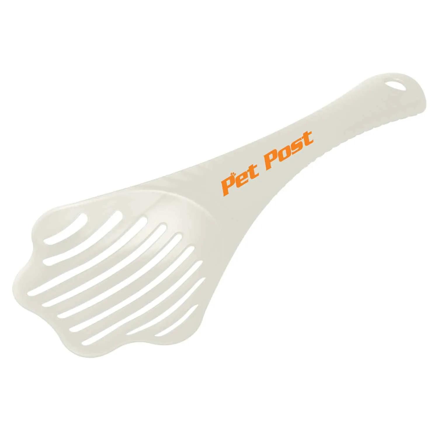 Cat Litter Scoop Paw Shaped Long Handle - 12 in