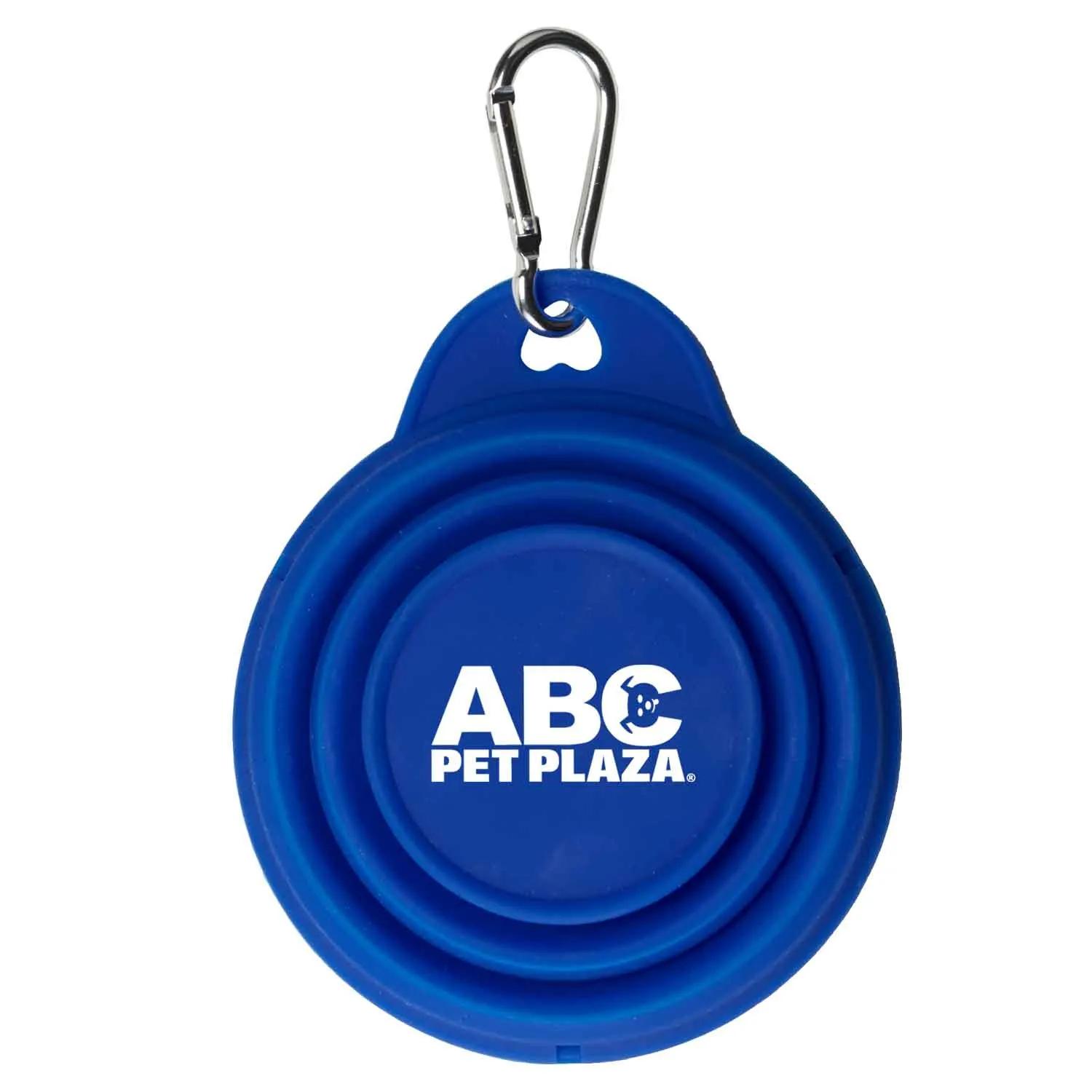 Pet Bowl Collapsible Silicone Carabiner - 8 oz - product view 3