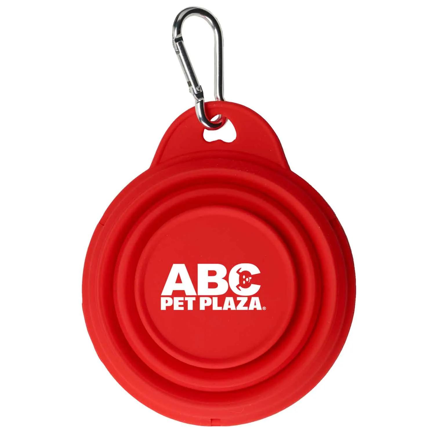 Pet Bowl Collapsible Silicone Carabiner - 8 oz - product view 4