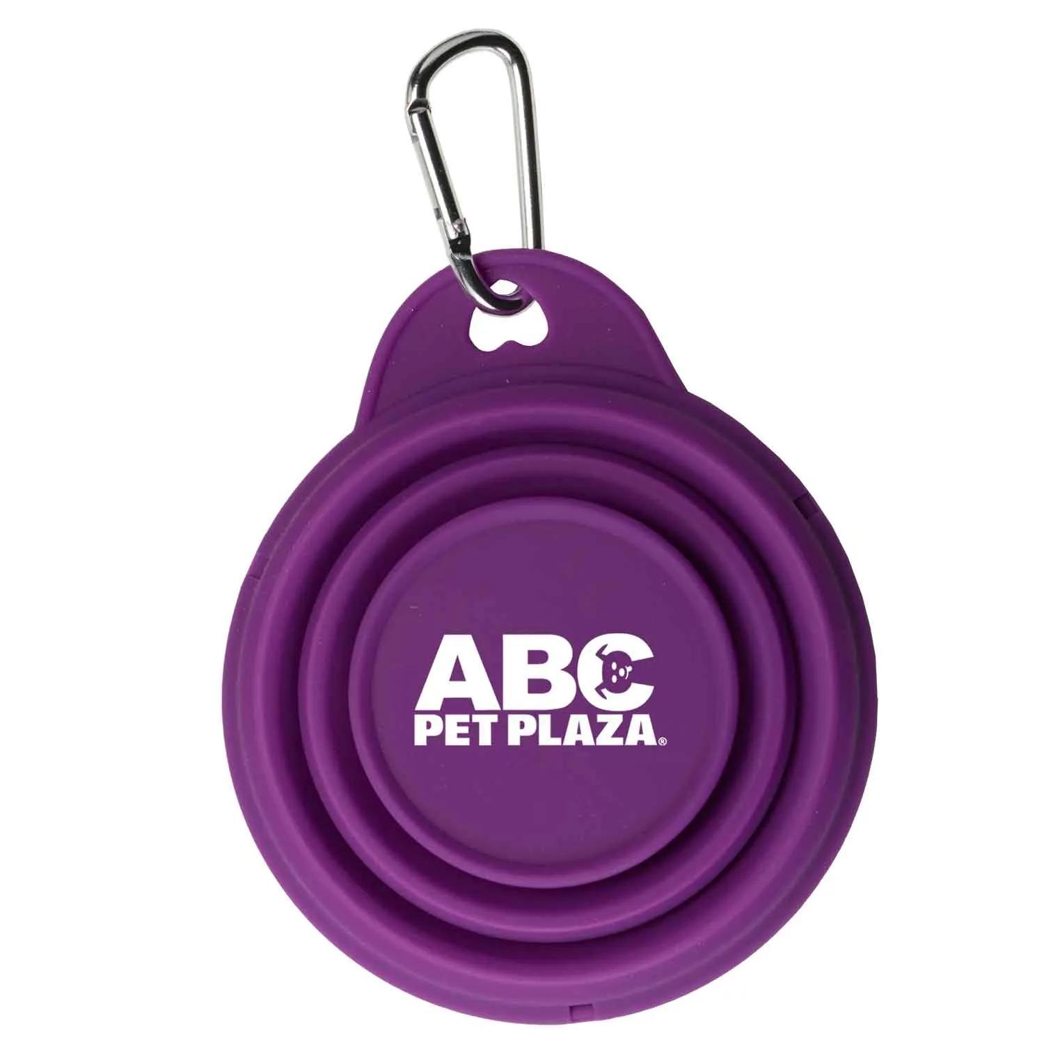 Pet Bowl Collapsible Silicone Carabiner - 8 oz - product view 5