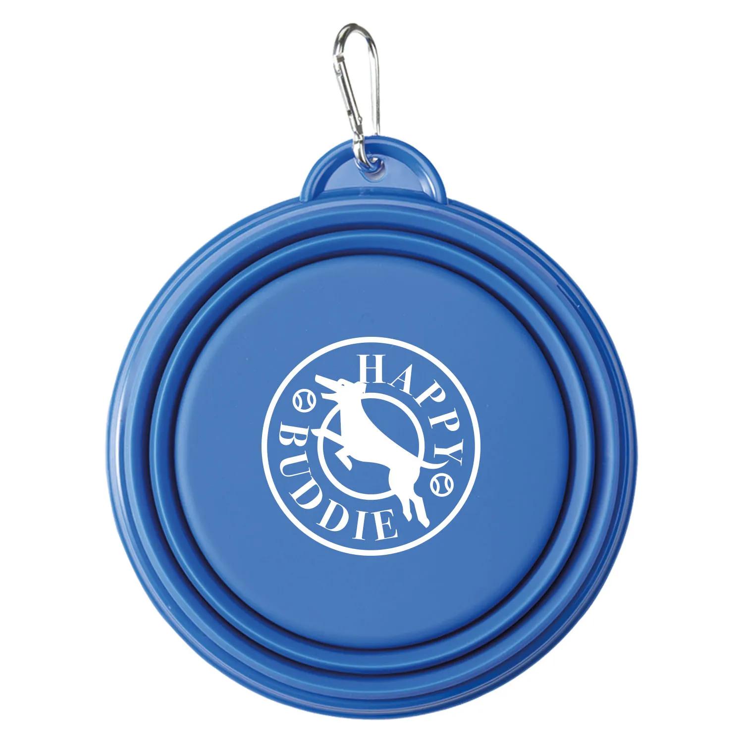 Pet Bowl Collapsible Silicone Large Dogs - 32 oz - product view 3