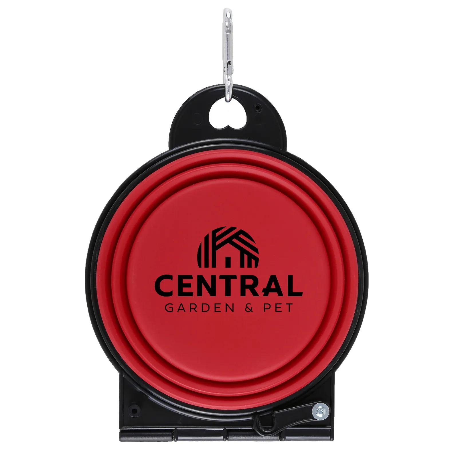 Pet Bowl Dual Collapsible Silicone Carabiner - product view 9