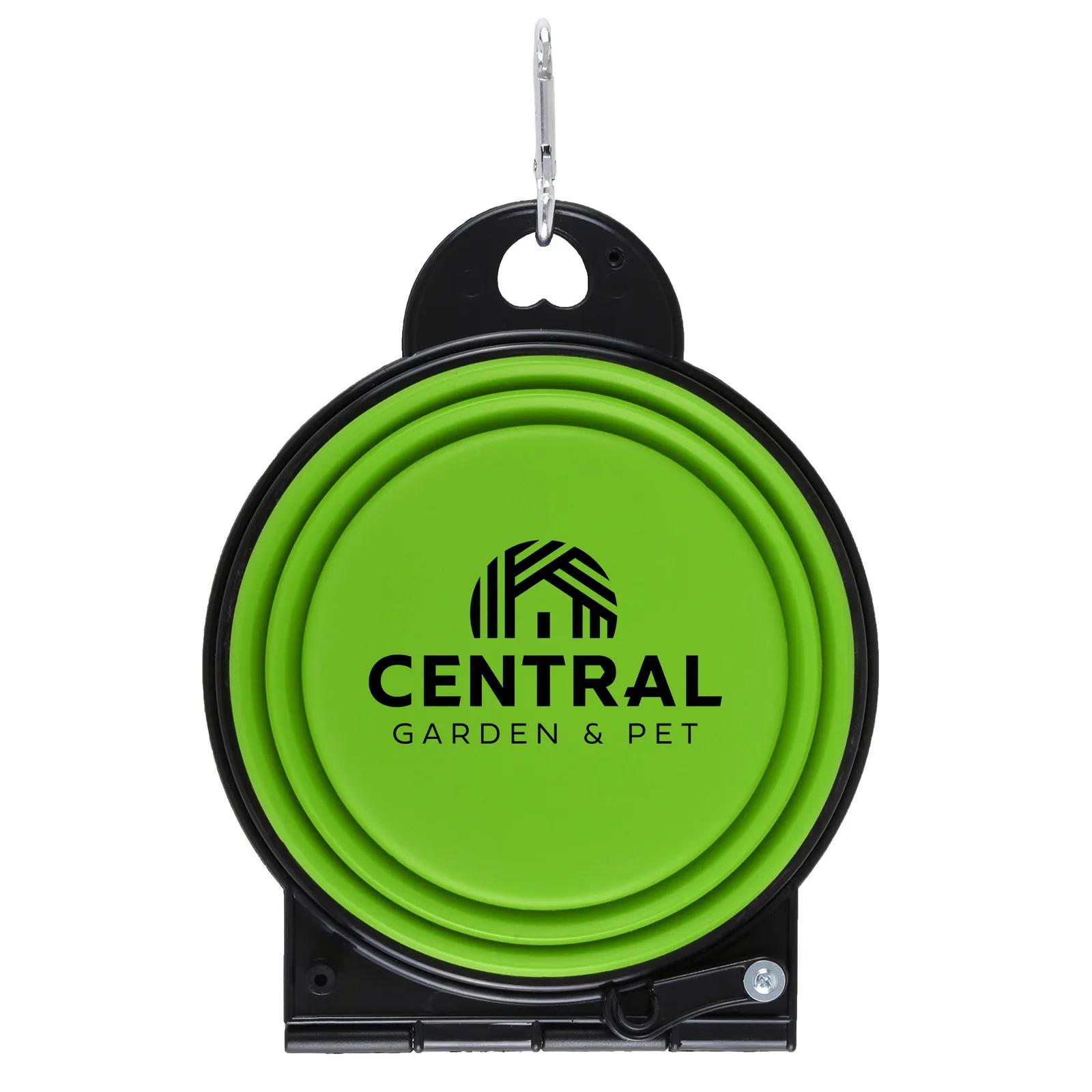 Pet Bowl Dual Collapsible Silicone Carabiner - product view 14